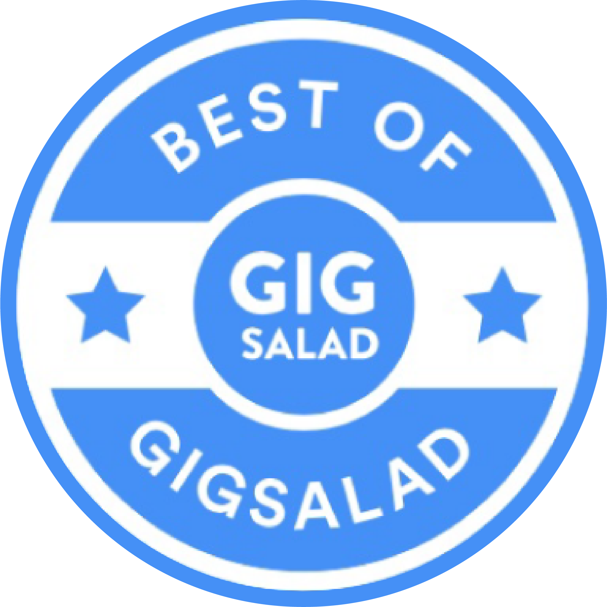 Best of Gig salad badge